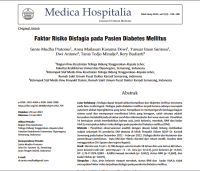 Image of Faktor Risiko Disfagia pada Pasien Diabetes Mellitus