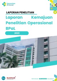 Image of Laporan Kemajuan Penelitian Operasional BPaL