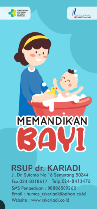 Image of Memandikan bayi