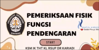 Image of Video pembelajaran “Pemeriksaan Fisik Fungsi Pendengaran”